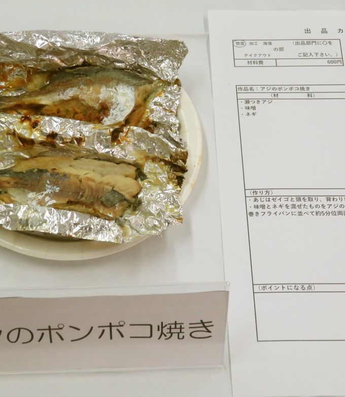 アジのポンポコ焼き-レシピのメイン写真