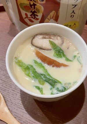 玉露園しいたけ茶の茶碗蒸し-レシピのメイン写真