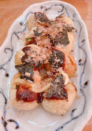 ☆たこ焼き☆お餅入り。-レシピのメイン写真