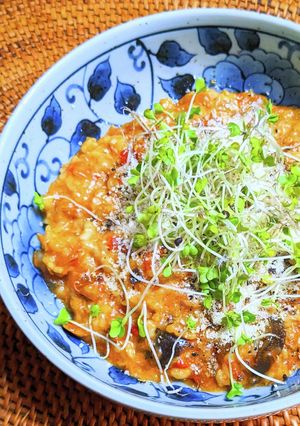 スパイシーカレーチーズリゾット-レシピのメイン写真