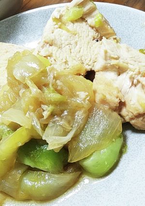 子供も食べれる鶏むね肉の簡単煮-レシピのメイン写真
