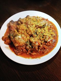 簡単☆鶏肉とトマトの赤ワイン煮込み-レシピのメイン写真