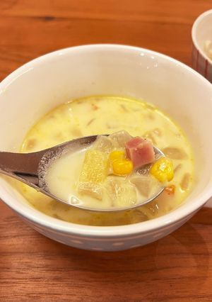 さつまいものカレーミルクスープ-レシピのメイン写真