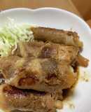 簡単！大根の豚肉巻き　照り焼きソース