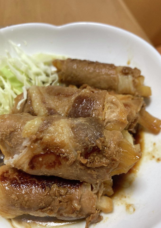 簡単！大根の豚肉巻き　照り焼きソース-レシピのメイン写真