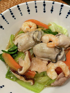 牡蠣がおいしい海鮮八宝菜丼-レシピのメイン写真