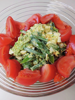 菜の花、スナップえんどう、三度豆のサラダ-レシピのメイン写真