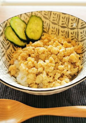 うちの鶏そぼろ〜白味噌生姜風味〜-レシピのメイン写真