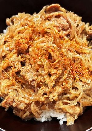 牛丼-レシピのメイン写真