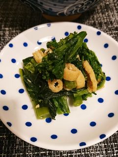 春・菜の花おひたし-レシピのメイン写真
