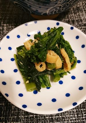 春・菜の花おひたし-レシピのメイン写真