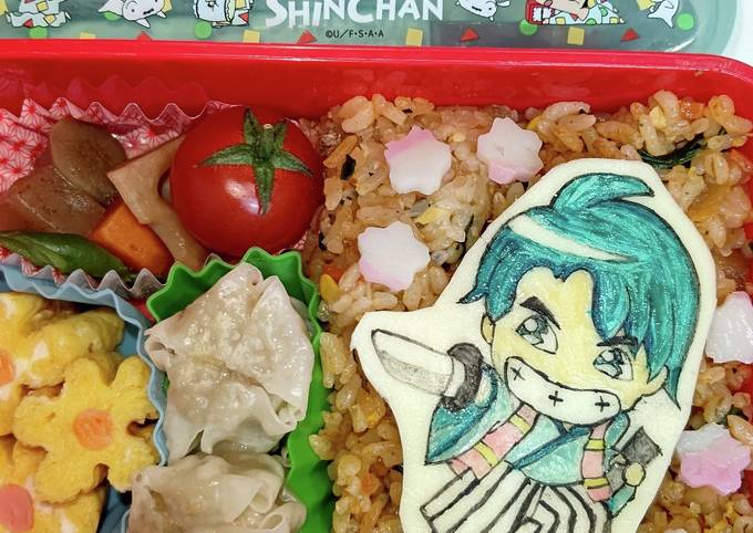 リアルピース、かちょー弁当～♪ by まちゃのりりん♪ 【クックパッド】 簡単おいしいみんなのレシピが392万品