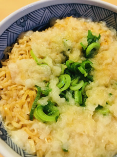 アレンジ★ネギ&揚げ玉・チキンラーメン-レシピのメイン写真
