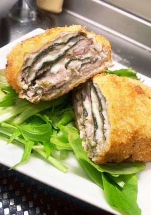 豚こま海苔チーズフライ-レシピのメイン写真