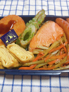 時短お弁当盛り付け記録 のり弁2-レシピのメイン写真