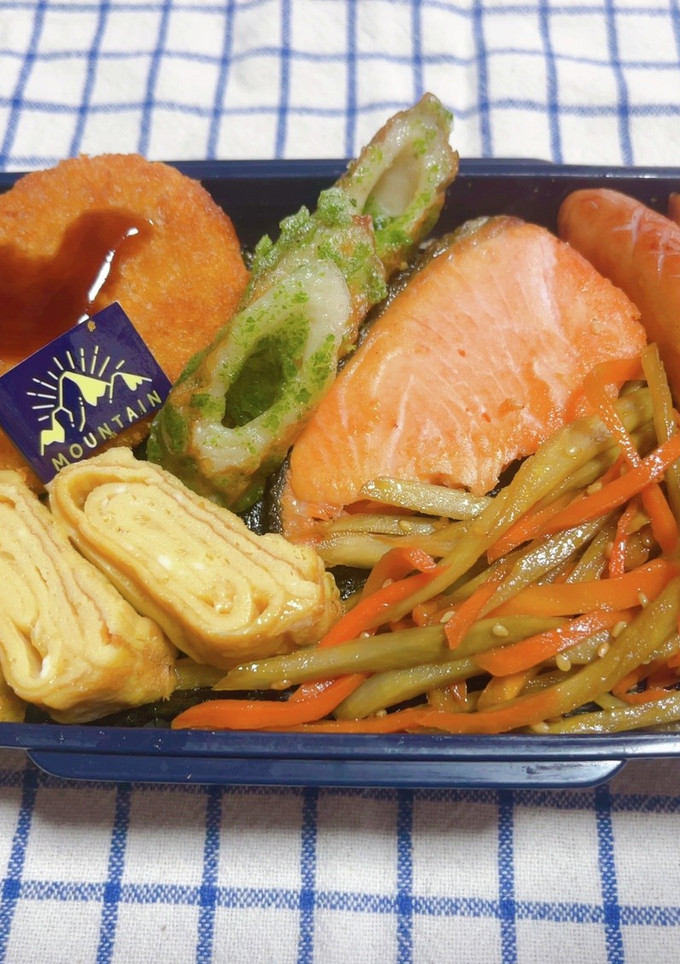時短お弁当盛り付け記録　のり弁２-レシピのメイン写真