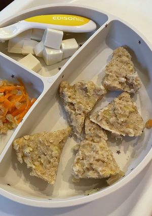 離乳食完了期　手づかみ　オートミール-レシピのメイン写真