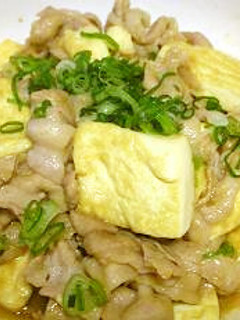豚肉と豆腐の味噌炒め-レシピのメイン写真