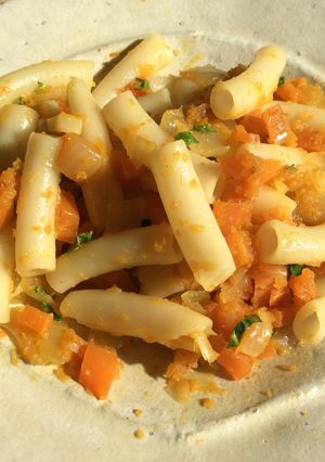 ペンネアラビアータ風(トマトを使わない)-レシピのメイン写真