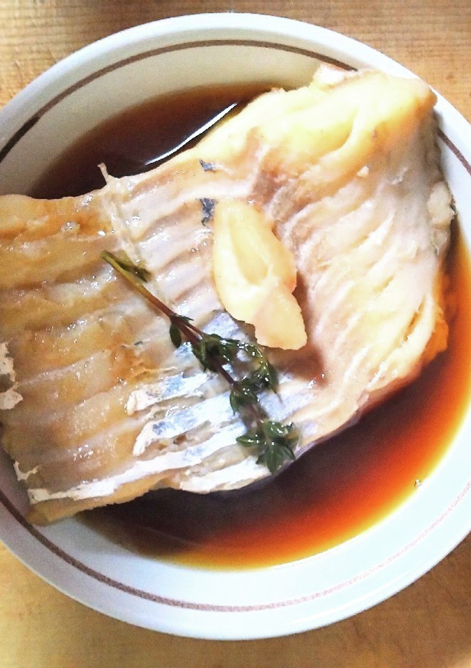 簡単！朝食 タラの煮付け ローズマリーで-レシピのメイン写真