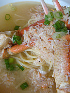 かに味噌バターのスープ・パスタ-レシピのメイン写真