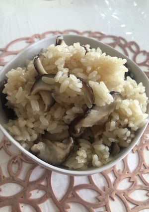 しいたけご飯-レシピのメイン写真