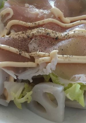 れんこんのサラダ-レシピのメイン写真