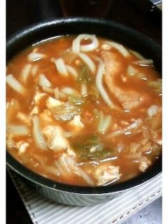 HOTにスンドゥブカレーうどん-レシピのメイン写真