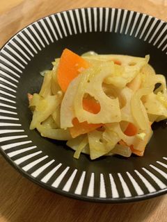 れんこんのカレー炒め-レシピのメイン写真
