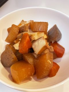 大根と厚揚げの煮物-レシピのメイン写真