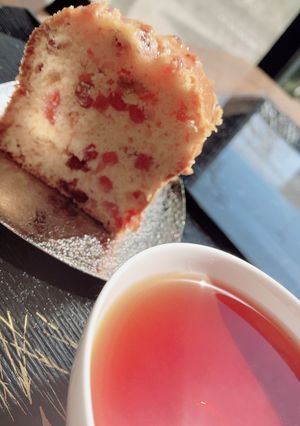 簡単!いちごのパウンドケーキ♪-レシピのメイン写真