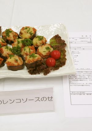 ナスのレンコソースのせ-レシピのメイン写真