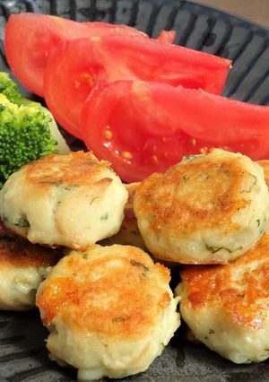 大豆ミートと鶏ミンチの青じそチーズボール-レシピのメイン写真