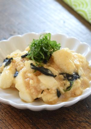 たたき長芋のわさびじょうゆ和え-レシピのメイン写真
