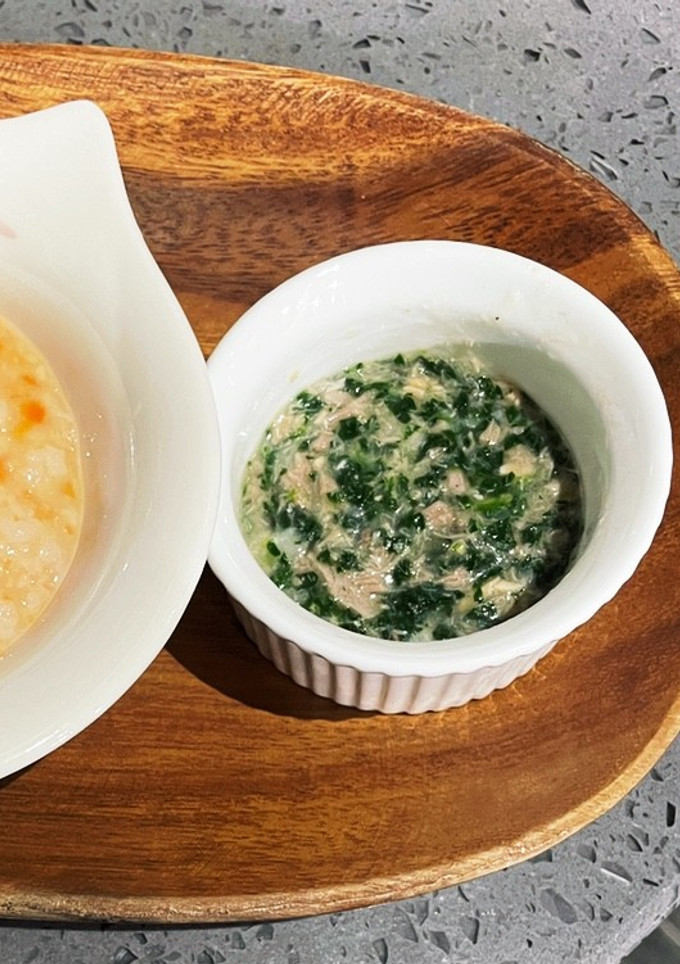 小松菜とマグロのとろとろ　離乳食 冷凍-レシピのメイン写真