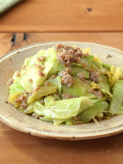 レンチン肉みそキャベツ-レシピのメイン写真