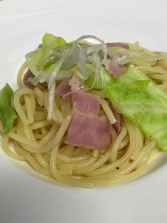 春キャベツとベーコンの和風パスタ-レシピのメイン写真