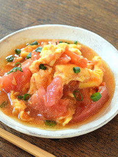 トマトと卵の炒め物-レシピのメイン写真
