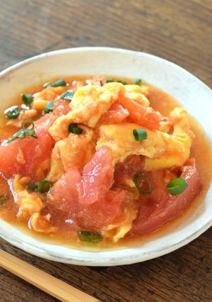 トマトと卵の炒め物-レシピのメイン写真