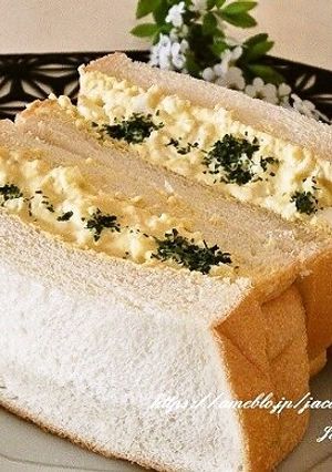 ふんわりたまごサンド-レシピのメイン写真