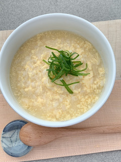 レンジで簡単たまご雑炊-レシピのメイン写真