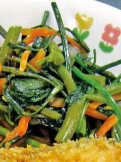 空心菜の中華炒め-レシピのメイン写真