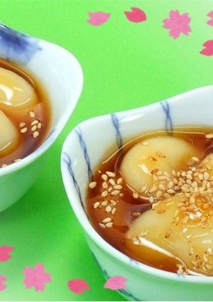お花見に！とろーり❤みたらし団子-レシピのメイン写真
