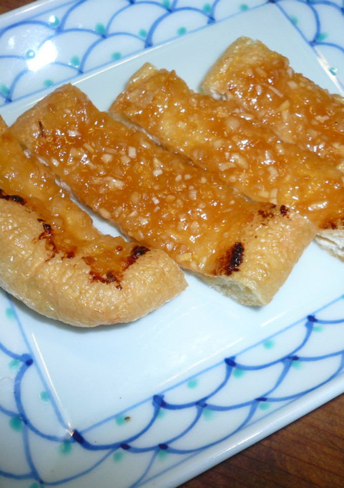 油揚げのみそ焼き-レシピのメイン写真