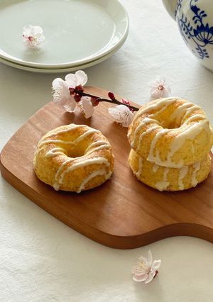 ＊桜ドーナツ＊-レシピのメイン写真