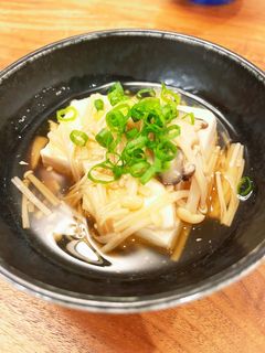 沁みる味♡豆腐のきのこあんかけ-レシピのメイン写真