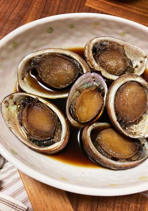 トコブシ煮-レシピのメイン写真