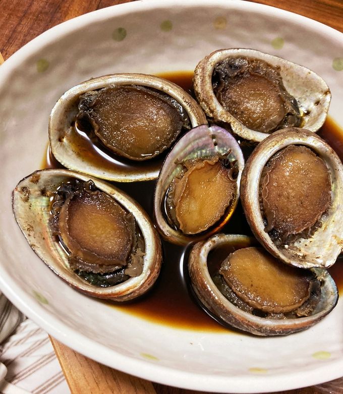 トコブシ煮-レシピのメイン写真