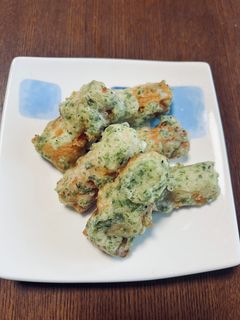 TOP9!天ぷらの衣。竹輪の磯部揚げ-レシピのメイン写真