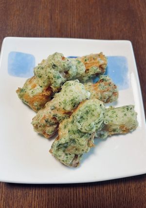 TOP9！天ぷらの衣。竹輪の磯部揚げ-レシピのメイン写真